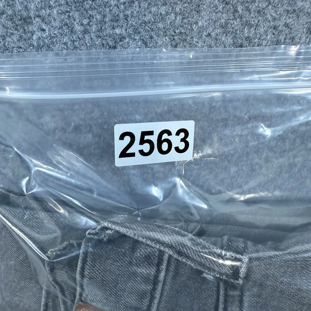 Levi's Jeans Mens 30x32 (Fits 28x31) Gray 502 Regular Taper Premium‎ Stretch